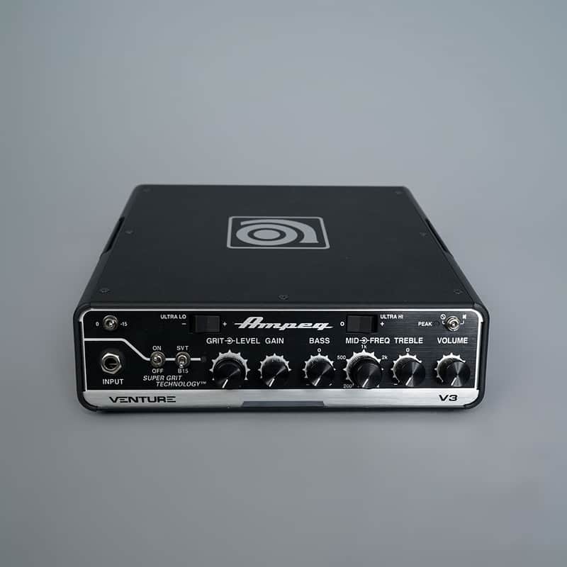 Ampeg Venture V3 300-Watt Bass Amp Head 2023 - Present - Black image 1