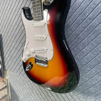 Harley Benton ST-20 LH Left Handed SB SSS Inc Our In-USA Fret Dress USA Stock Fast Ship Vintage Sunburst image 2