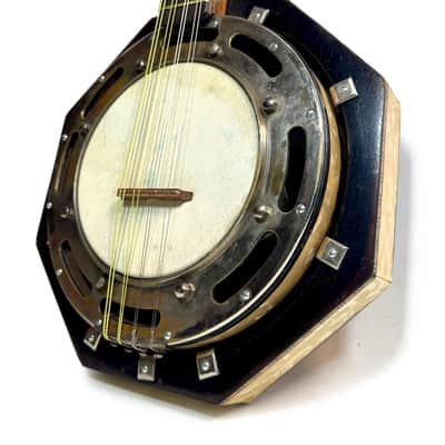 Banjo-Mandolin (Banjolin) Busato Style « Pierrot de la Lune » 1930's image 3