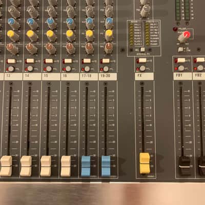 Allen & Heath PA20 Mixing Deck, 20 input channel, FX, Studio Mixer image 4