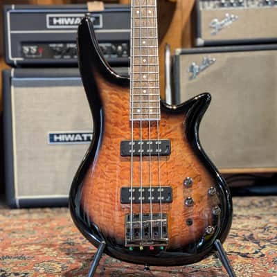 Jackson JS Series JS3Q Spectra Bass 2020 - Present - Dark Sunburst image 1