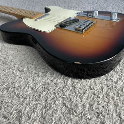 Fender Standard Telecaster 2012 Sunburst MIM Maple Fretboard Guitar + Gig Bag image 4