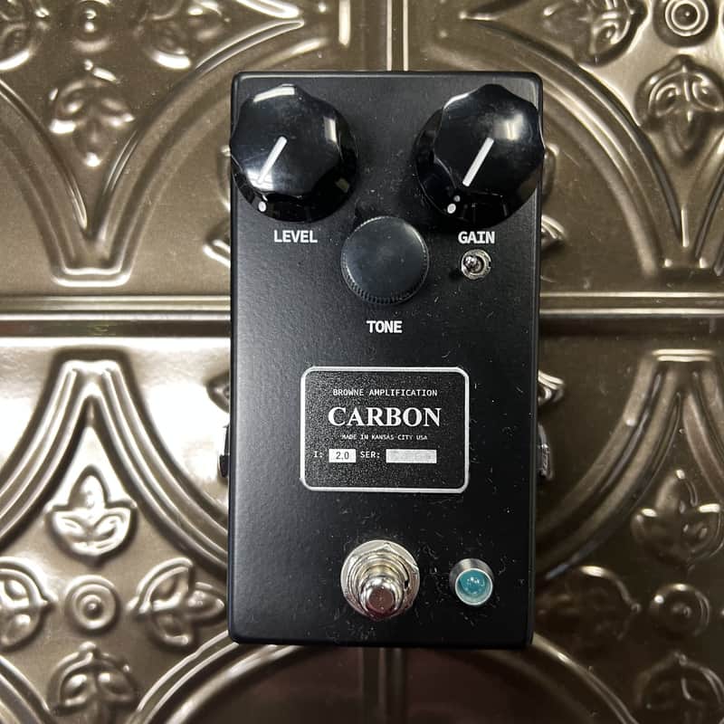 Used Browne Amplification Carbon V2- Black | Reverb Ireland