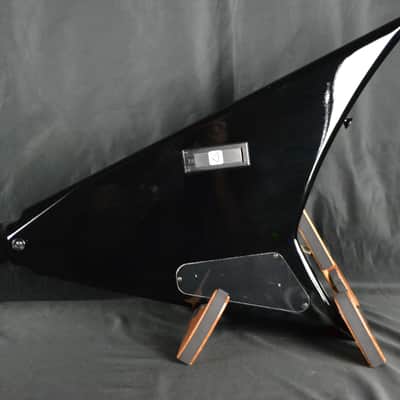Jackson X Series RR-B IV Limited Edition Bass - Black with White Bevels image 8