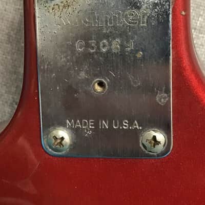 Vintage Kramer Voyager Series Metallic Red 1982-1983 USA - Ready To Play! image 7