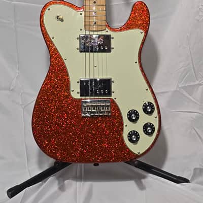 Fender FSR Classic Series '72 Telecaster Deluxe 2012 - Tangerine Flake/Sparkle image 1