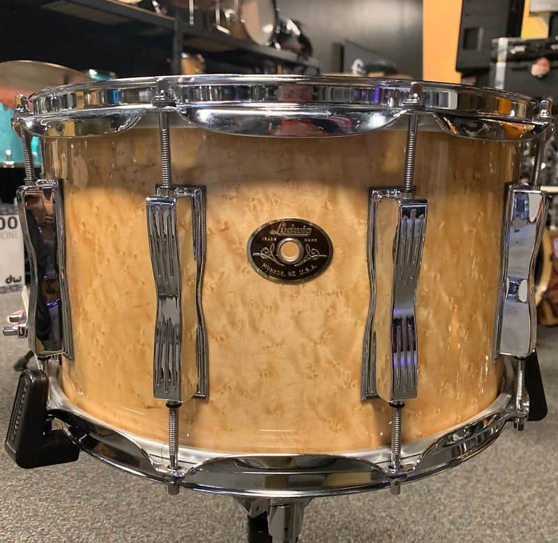 Ludwig LS484 Classic Maple Exotic 8x14" 10-Lug Snare Drum image 1