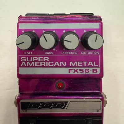 DOD Digitech FX56B Super American Metal Distortion Vintage Guitar Effect Pedal image 2