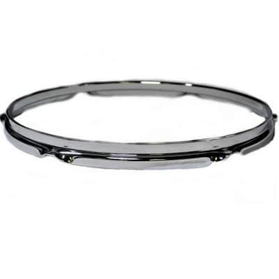 16" 6 lug chrome triple flange drum hoop image 1