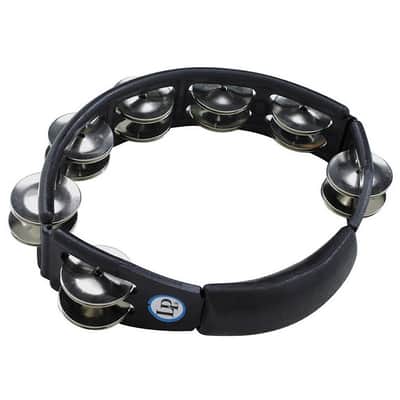 Latin Percussion LP150 Cyclops Handheld Tambourine w/ Double-Row Steel Jingles