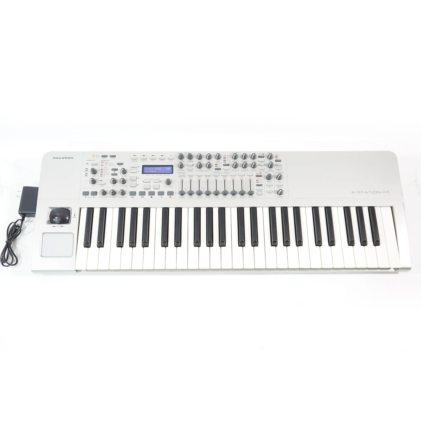 Novation X-Station 49-Key 8-Voice Synthesizer with USB Interface