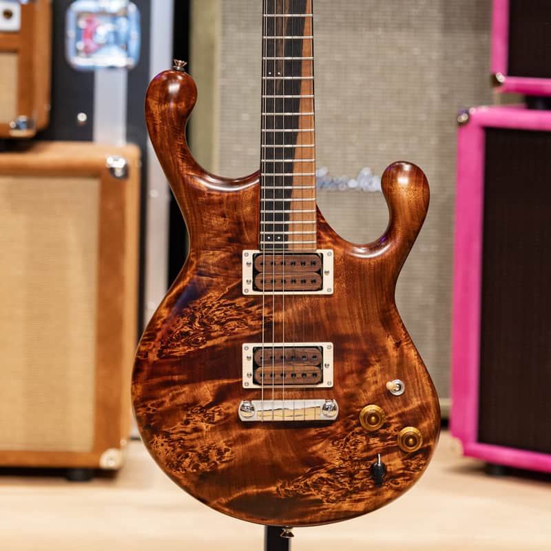 Fibenare Erotic Dalbat 20th Anniversary One-Piece Poplar Burl - Anniversary Burst Satin image 1