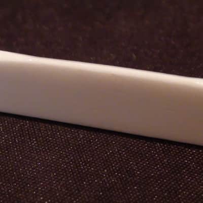 Polished Bone Saddle - Fits Many Martin Guitars image 1