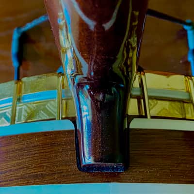 Tim Davis Banjos Mack Crowe Gold Engraved Bluegrass Banjo 2020 Mahogany image 14