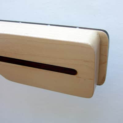 TELECASTER Neck-1 11/16ths (43mm) Nut Width/ Natural / 22 Med Jumbo Frets /Rosewood Insert, w/Warmoth Bone Nut (fits Fender TELE image 3