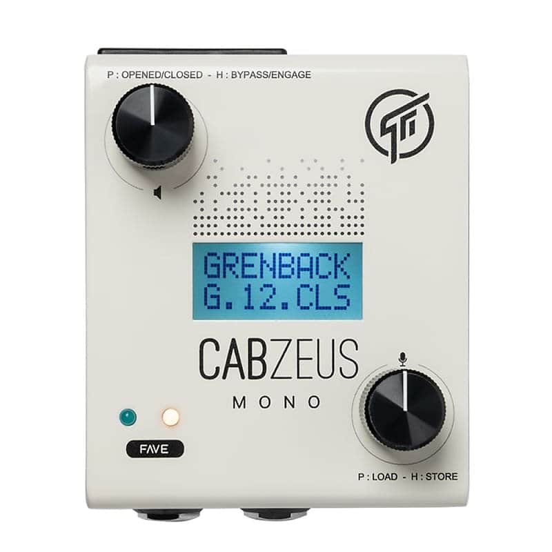 GFI System Cabzeus Mono Speaker Simulator + DI Box image 1