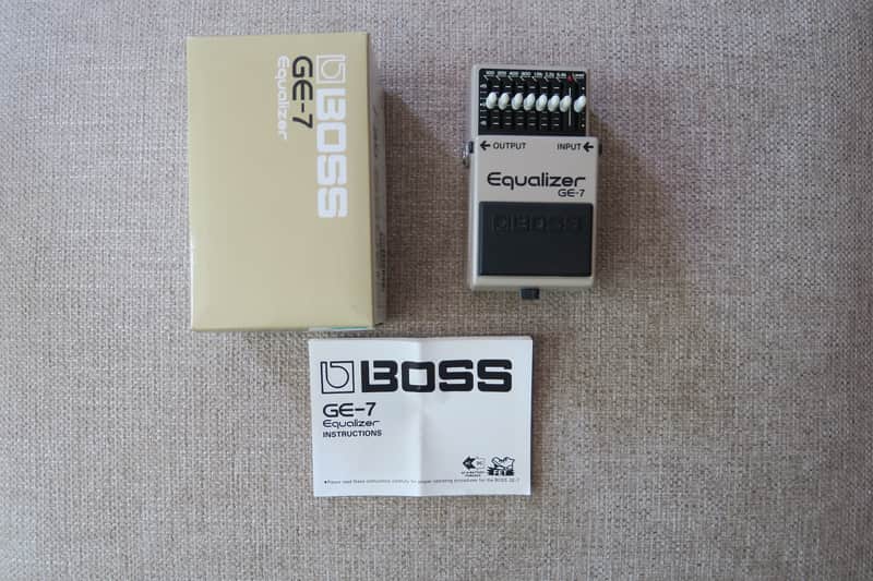 Boss GE-7 Monte Allums w/ Box image 1
