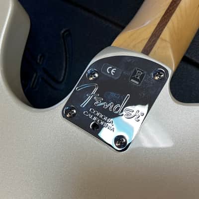 2011 Fender American Deluxe Telecaster Olympic Pearl image 13