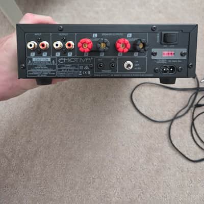 EMOVITA A-100 BASS X STEREO FLEX AMPLIFIER 2021 - Black image 2