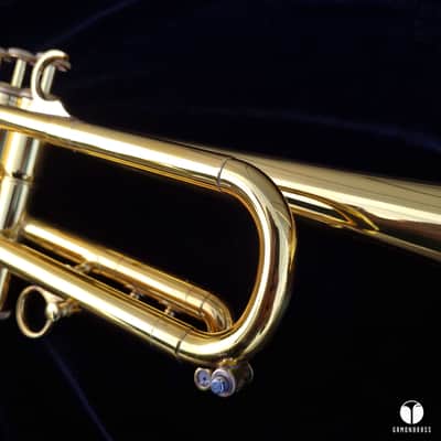 Jerome Callet SIMA by Kanstul USA GOLD LACQUER trumpet gamonbrass image 5