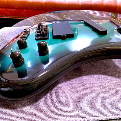 Warwick Dolphin Pro 1 / EARLY 1989 - 4 String / Seaglass Black Burst image 10
