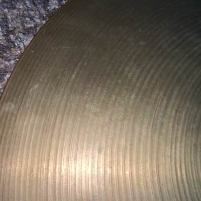 Vintage Zildjian 15  inch hi hat hi hat cymbal bottom cymbal only image 3