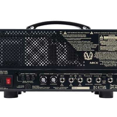 Victory Amps MKX Rig — MKX 50W 3-Channel Tube Head (Black, 2026) + MKX LB 112 Lunchbox 1x12 Cabinet (Celestion Seventy 80) 2026 - Black image 9