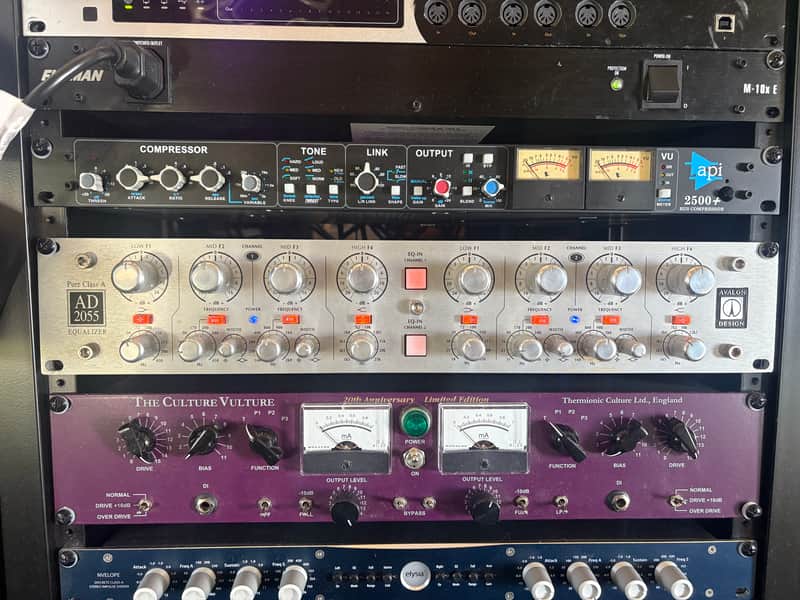 Avalon AD2055 Dual Mono Parametric EQ 2010s - Silver image 1