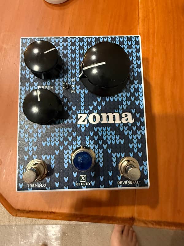 Limited Edition Keeley Zoma Reverb/Tremolo for $190