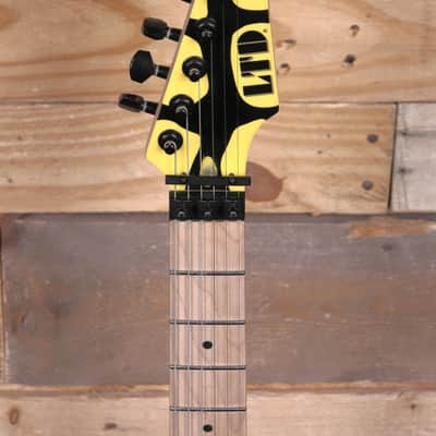 ESP LTD George Lynch GL-200MT Electric Guitar  Yellow W/ Tiger Graphic image 6