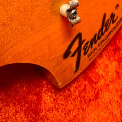 1968 Fender Stratocaster Neck – Original Nitro, A-Width, Rosewood Veneer, Original Frets, rare image 25