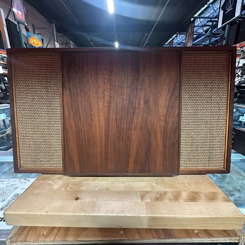 Mid-Century Telectro SS500W Reel-to-Reel Tape Recorder with Walnut Case (Repair/Parts) image 1