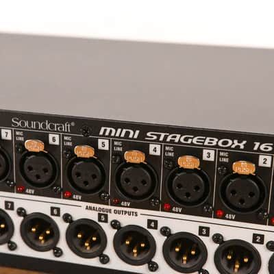 Soundcraft Mini Stagebox 16R Cat 5 16-CH Digital Stage Box w/ MADI Card CG010TU image 5