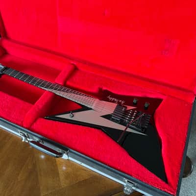 Washburn AF-40 V Ace Frehley 1988 - Black/Silver image 2