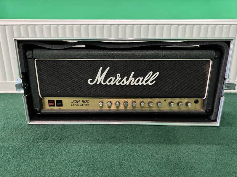 Marshall JCM 800 Lead Series Model 2205 2-Channel 50-Watt Head w/ Case image 1