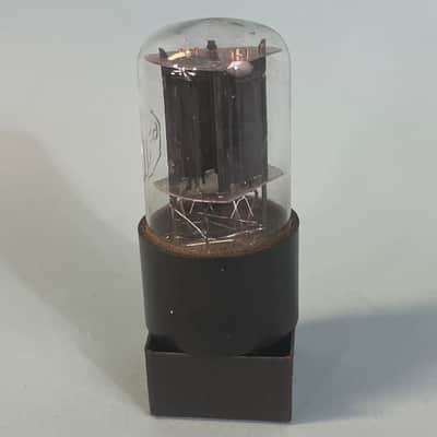 1954 RCA 6SN7GT Vintage Black Plate Made In USA Preamp Tube T212 image 4
