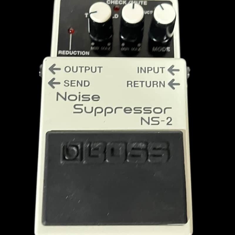 Boss NS-2 Noise Suppressor (Silver Label) 1989 - Present - White X11469 image 1
