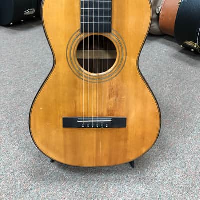 Weymann Keystone G28 Parlor Guitar with Hardcase image 9