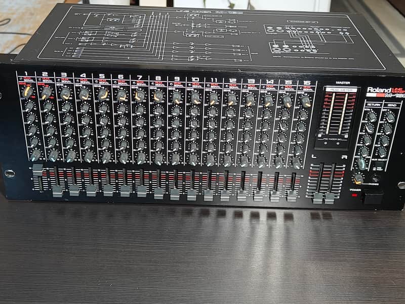 Roland M-160 Rack Mountable sixteen-channel Line Mixer image 1