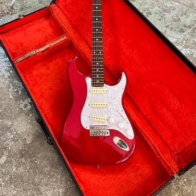 Tokai GoldStar Sound Strat 2017 - Cherry red original vintage MIJ Japan god star image 4
