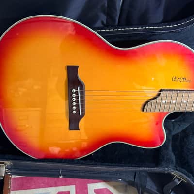Epiphone Chet Atkins SST Studio 1998 - 2005 - Heritage Cherry Sunburst image 2
