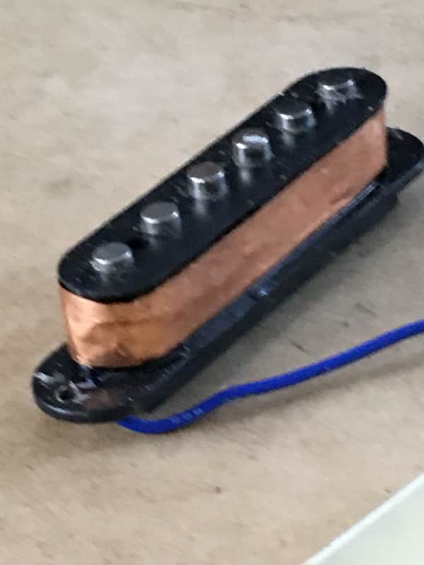 Vintage Fender (Fernandes?) Strat Middle Pickup 1980s Japan MIJ Natural Relic Aging image 1