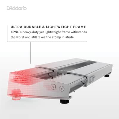D'Addario PW-XPNDPB-02 Pedalboard - Pedalboard for Guitars image 7