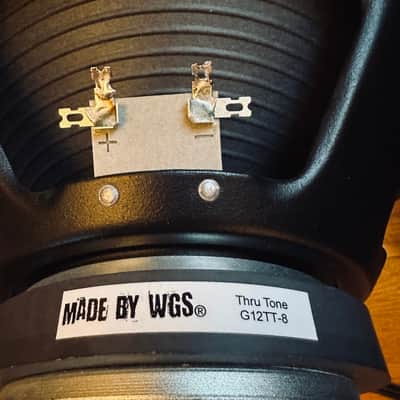 Thru-Tone Nash J G12TT 12" 8 Ohm Guitar Speaker Ceramic image 2