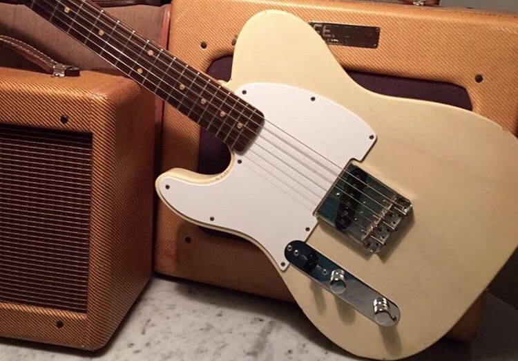 1963 Fender Esquire Blonde 100% Original PRE CBS Exc Condition Vintage Left Handed Lefty w/ OHSC