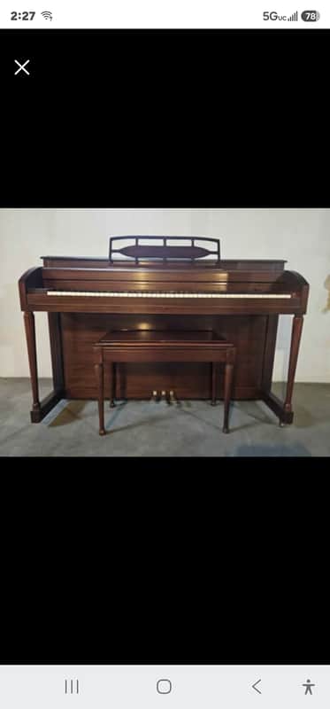 Lester Brand - Betsy Ross Spinet Upright Piano image 1