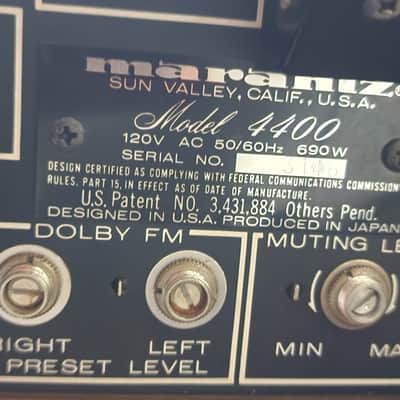 Marantz 4400 (FULLY SERVICED) image 10