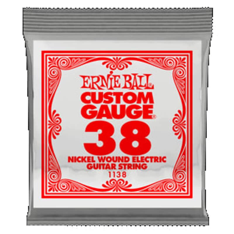 Ernie Ball .038 Nickel Wound - Electric 6 Pack image 1