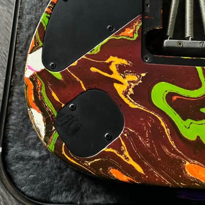 Ibanez JEM77 PMC Purple Multi Color Steve Vai with Case image 14