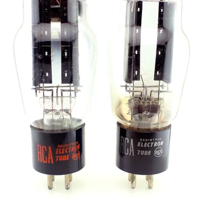 2 pcs. VINTAGE 1964 RCA 5Z3 VT-145 BLACK PLATE NOS VACUUM TUBES image 1